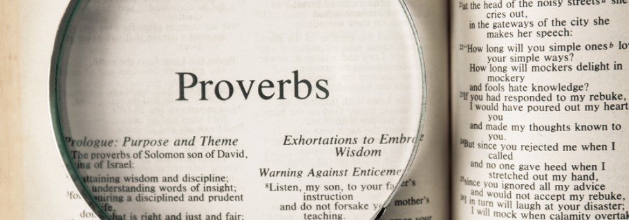 Six Categories In Proverbs - Counseling One Another